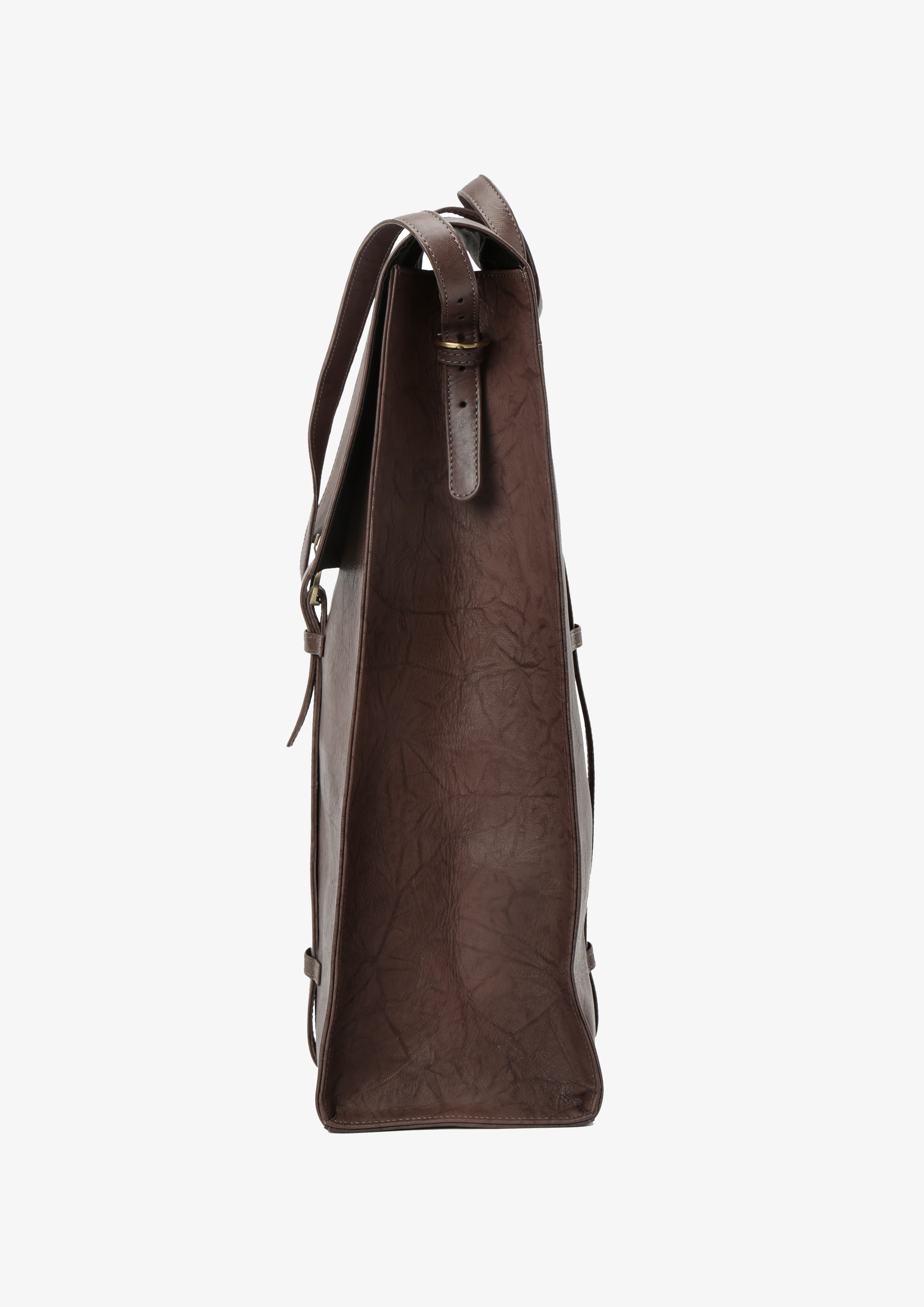 LONG LEATHER SHOULDER BAG